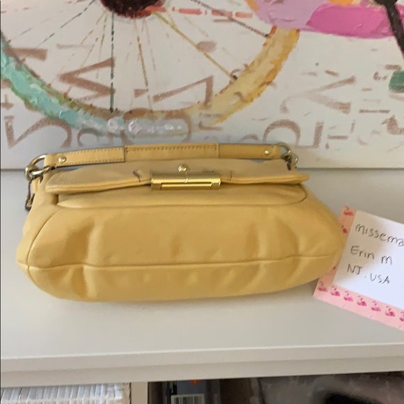 Coach Buttercup Yellow Crossbody - Picture 2 of 16